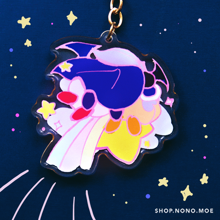 Kirby - Shooting Star Charm