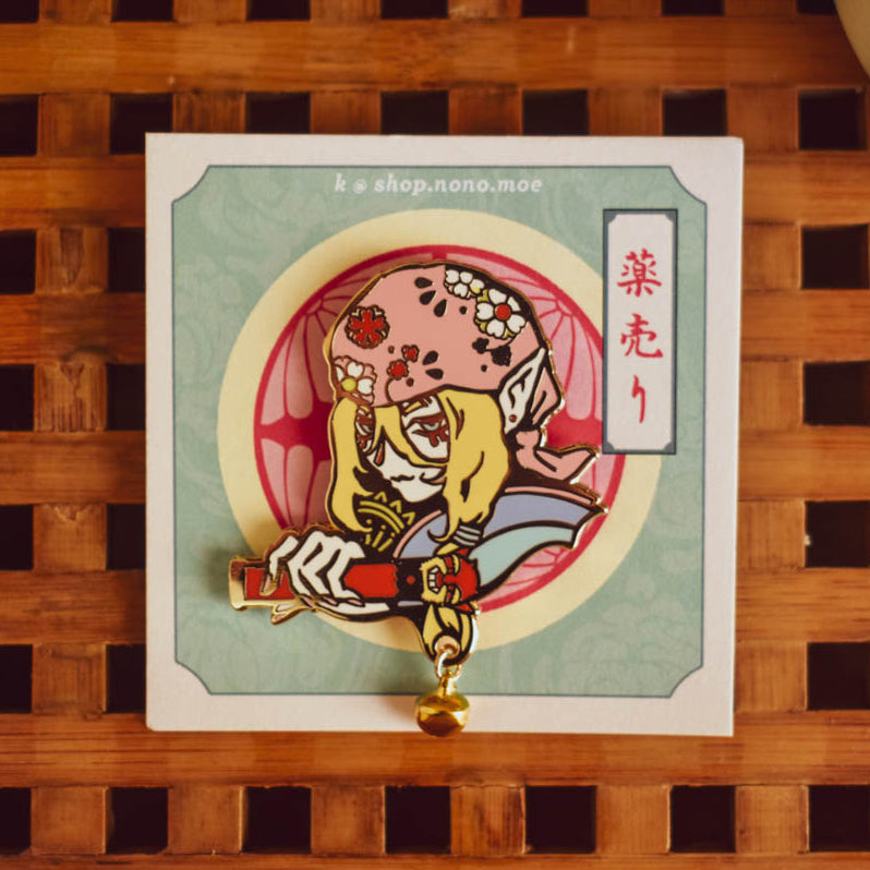 Mononoke - Medicine Seller Enamel Pin