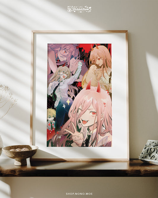 Chainsaw Man - Power Print