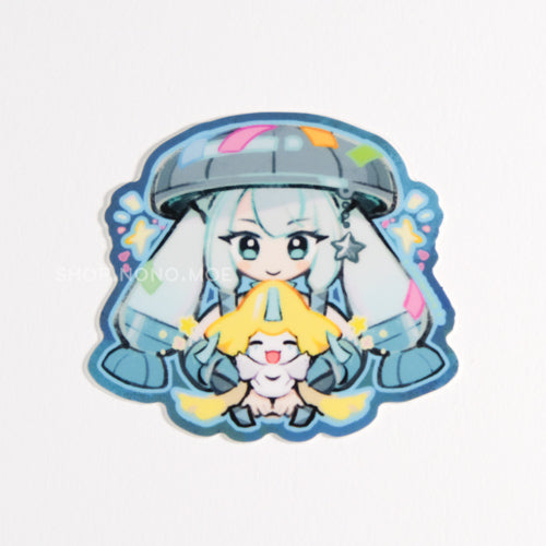 Pokemiku - Steel Type Sticker