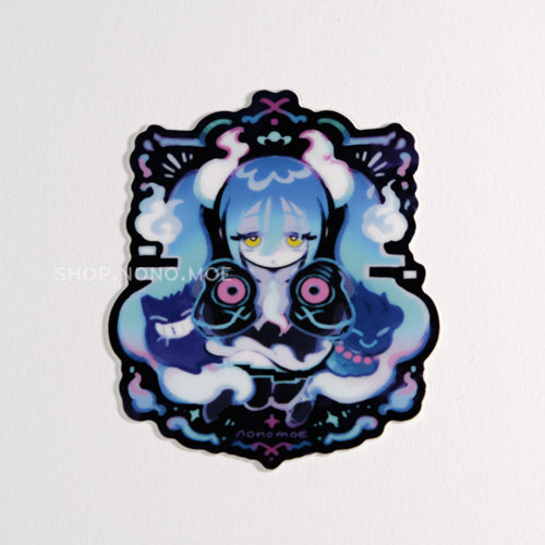 Pokemiku - Ghost Type Sticker