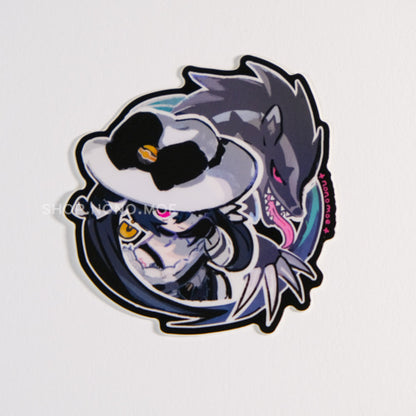 Pokemiku - Dark Type Sticker