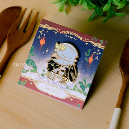 Dungeon Meshi - Senshi Enamel Pin