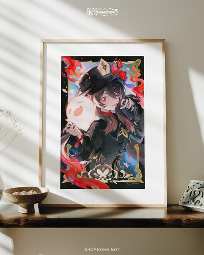 Genshin Impact - Hu Tao print