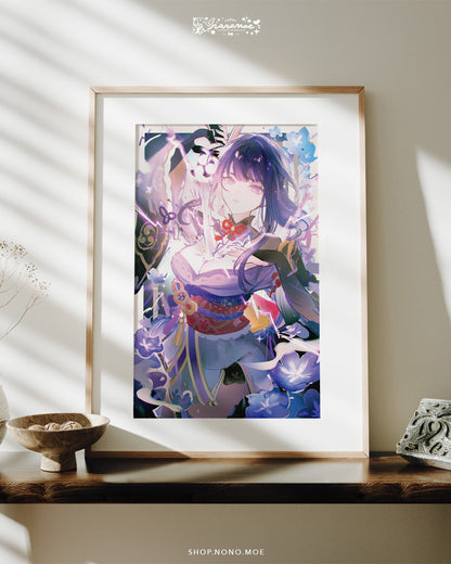 Genshin Impact - Raiden Shogun print