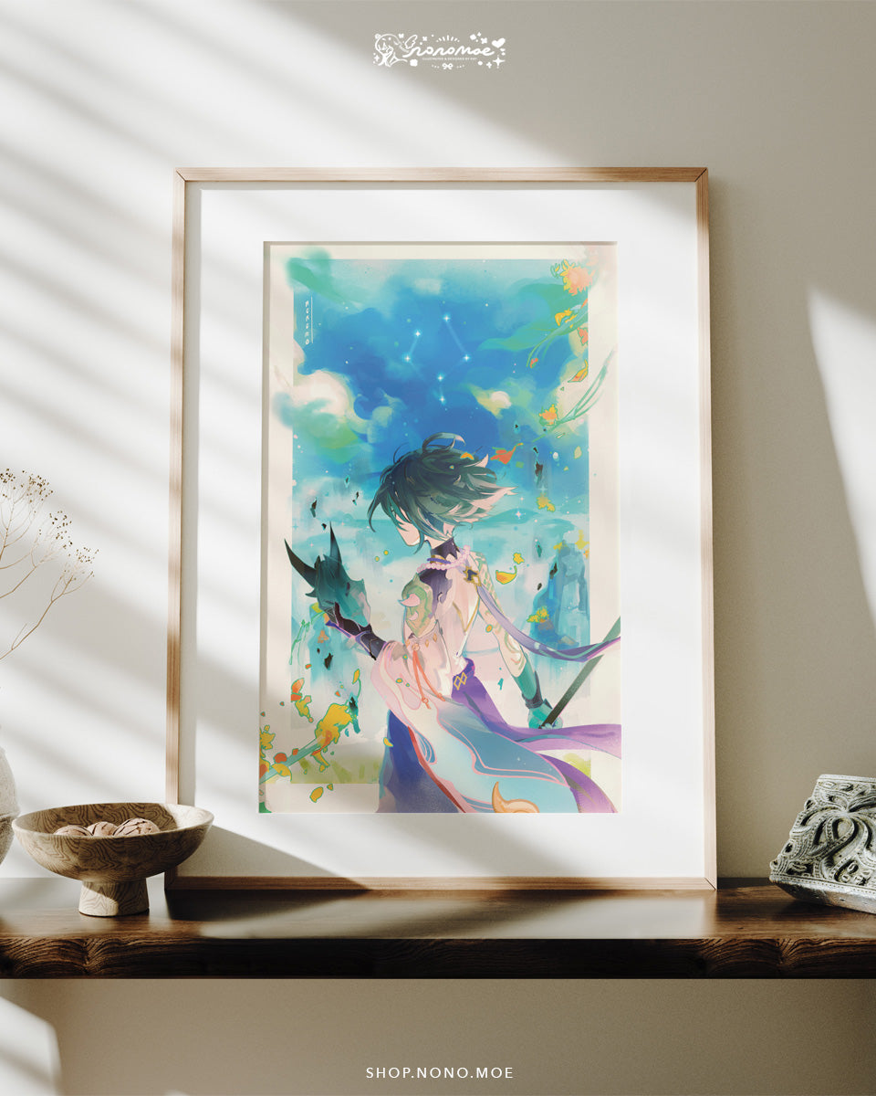 Genshin Impact - Xiao print