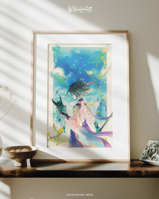 Genshin Impact - Xiao print