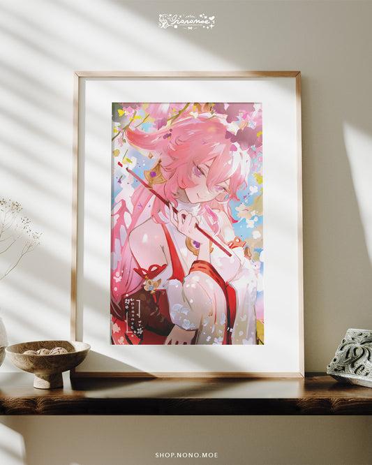 Genshin Impact - Yae Miko print