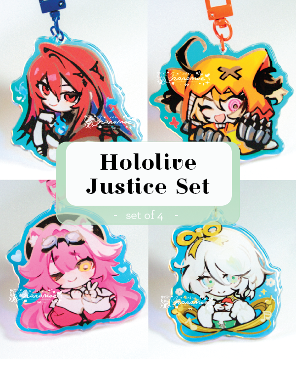 Hololive Justice Charm Set [4]