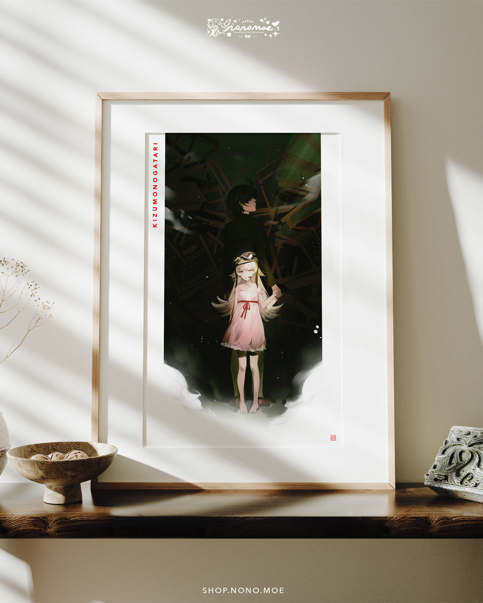 Monogatari - Kiss Shot Print Set