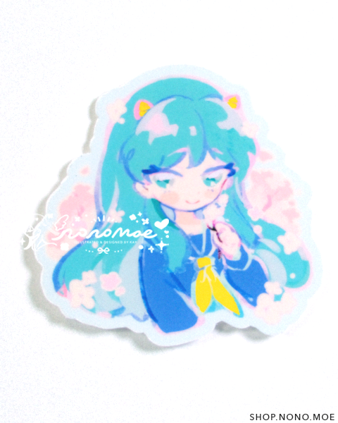 Schoolgirl Lum Sticker