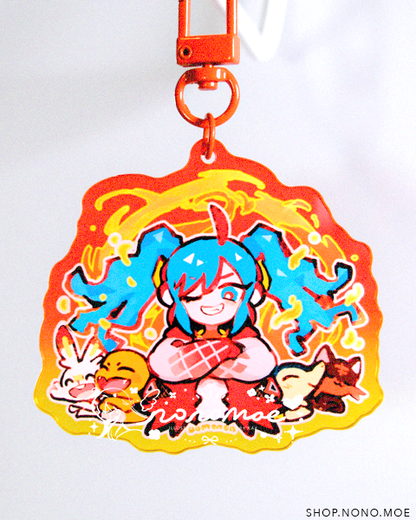Pokemiku - Fire Type Charm