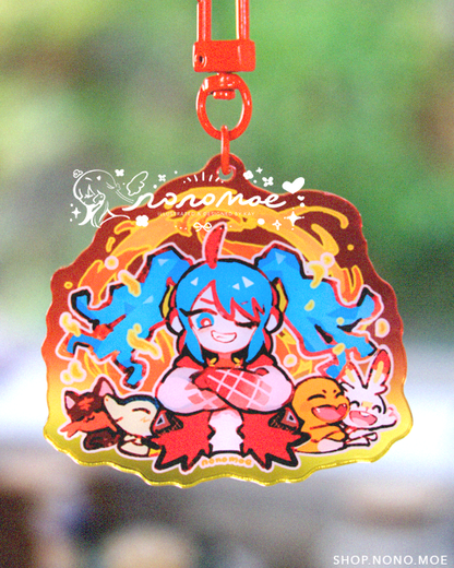 Pokemiku - Fire Type Charm