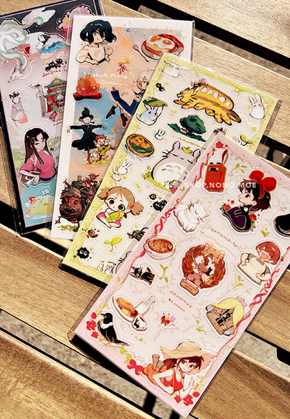 Ghibli Sticker Sheet - My Neighbor Totoro