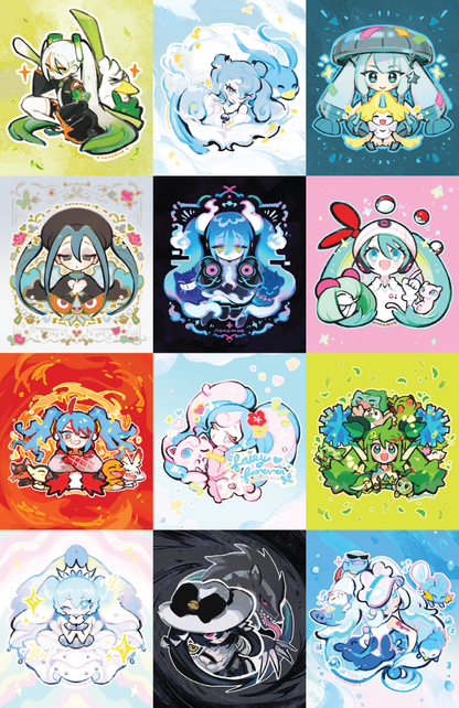 Pokemiku Print