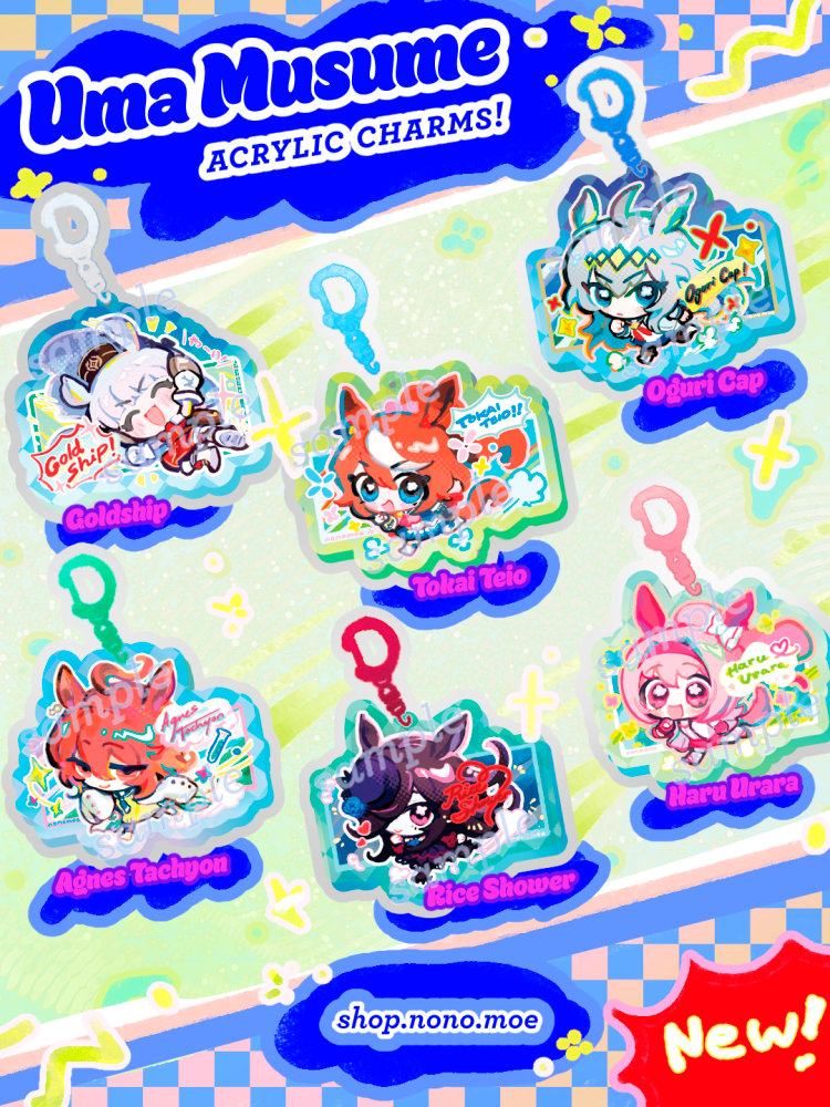 Uma Musume Charms [PRE-ORDER]