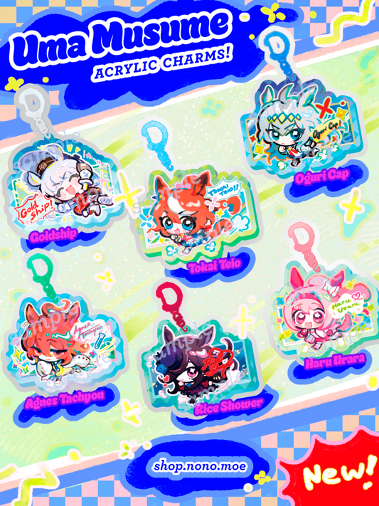 Uma Musume Charms [PRE-ORDER]