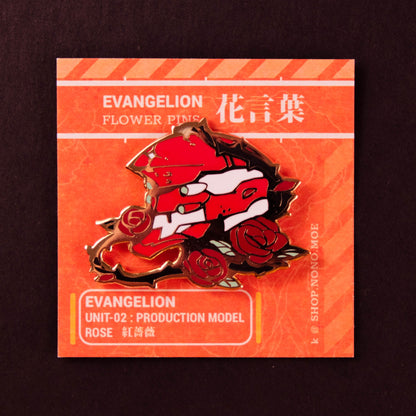 Evangelion - Unit-02 Enamel Pin
