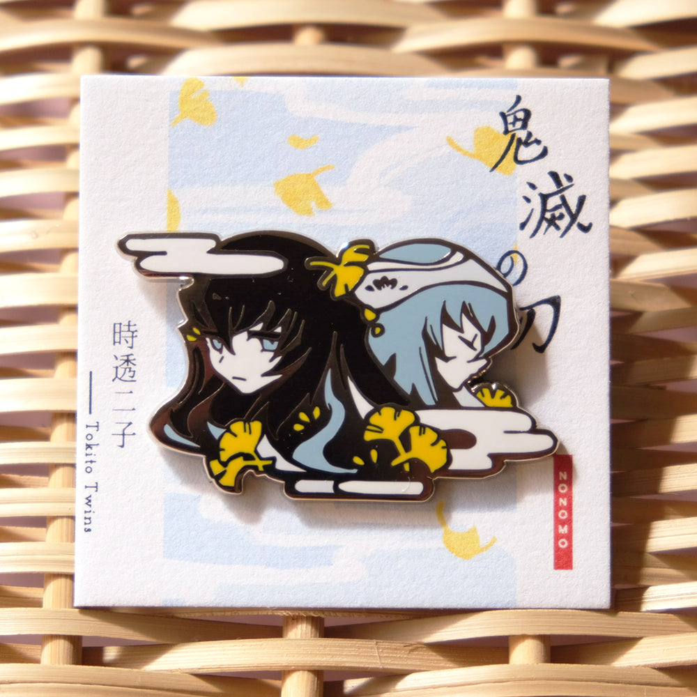 Demon Slayer -  Tokito Twins Enamel Pin