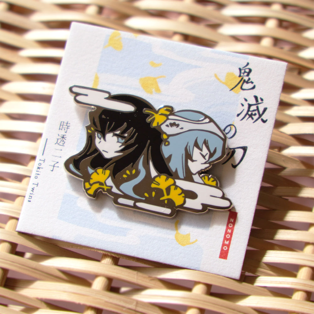 Demon Slayer -  Tokito Twins Enamel Pin