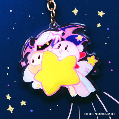 Kirby - Shooting Star Charm