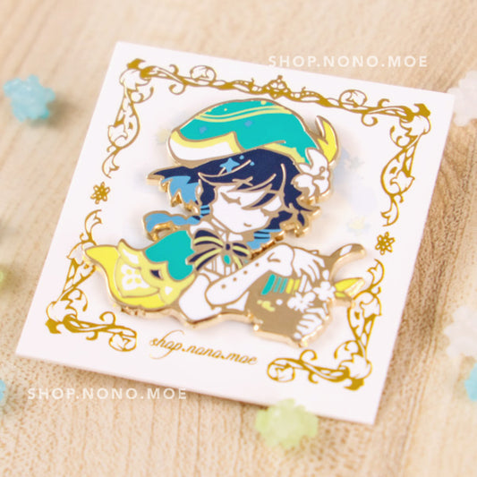 Genshin Impact - Venti Enamel Pin