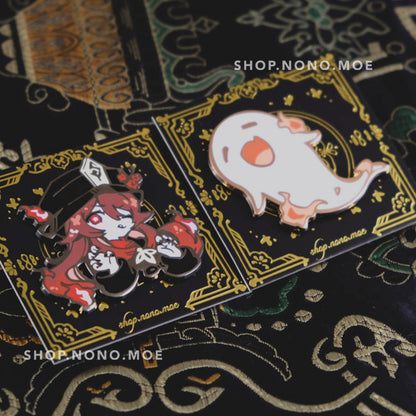 Genshin Impact - Boo Tao Enamel Pin