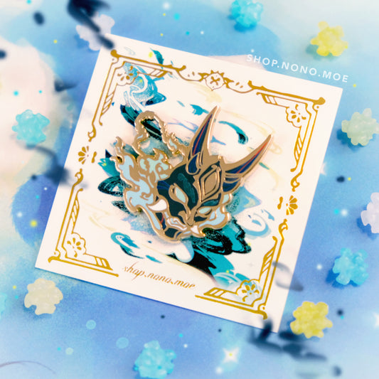 Genshin Impact - Xiao’s Mask Enamel Pin