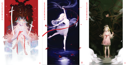 Monogatari - Kiss Shot Print Set