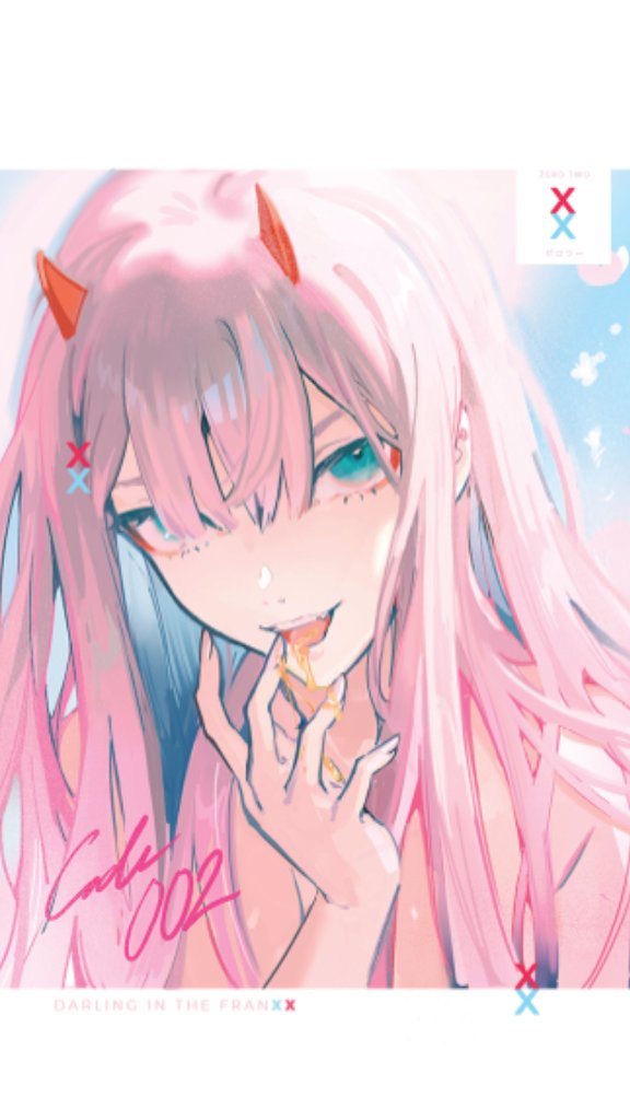 Darling in the Franxx - Zero Two Print – nonomoe