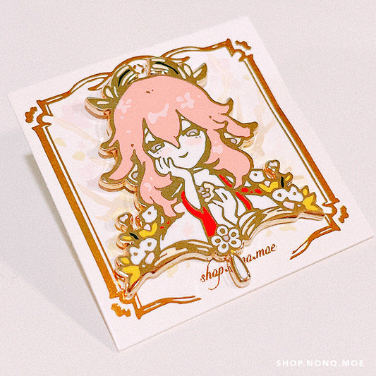 Genshin Impact - Yae Miko Enamel Pin